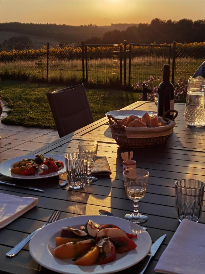 Les Hauts De Grazac, Chambres Et Tables D'Hotes Grazac  Esterno foto